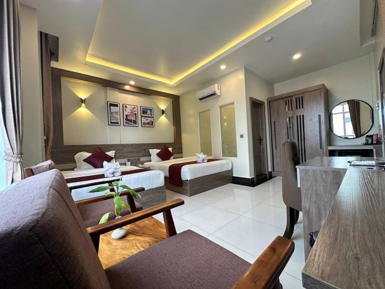 Twin Hotel Кампот Екстер'єр фото